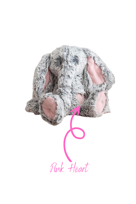 Luxurious Elephant Plush - Pink