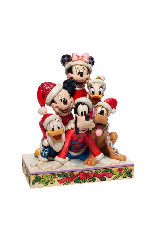 Tan Christmas Mickey & Friends Disney Traditions