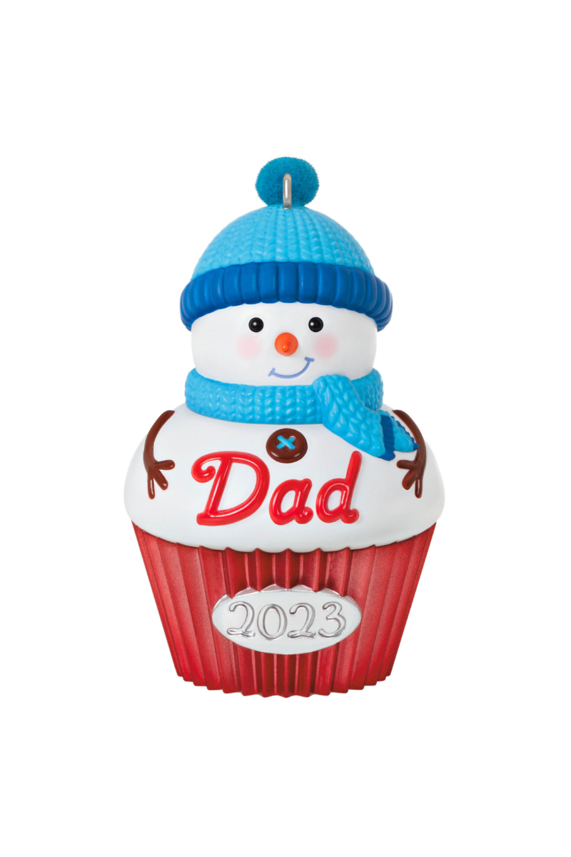 2023 Ornament - Dad Cupcake Ornament