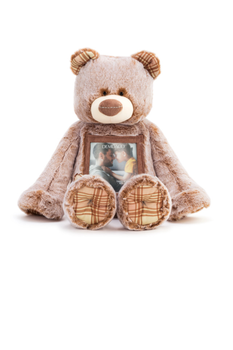Rosy Brown Here To Hug Remembrance Bear
