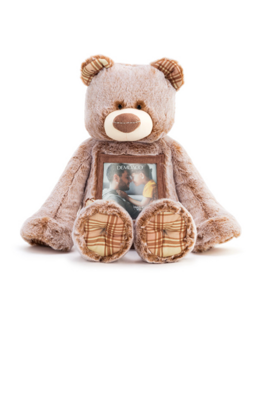 Rosy Brown Here To Hug Remembrance Bear
