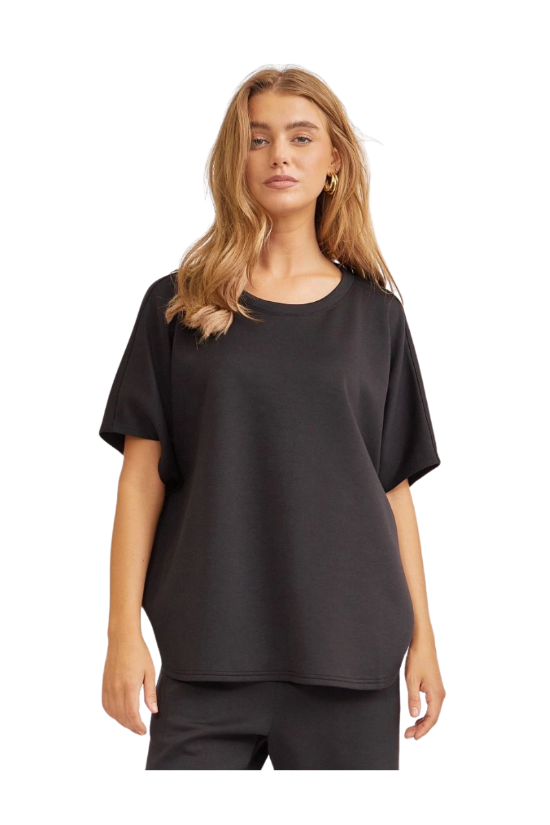 Dark Slate Gray TRAVEL 2PC SET-PARIS BOUTIQUE LEISURE WEAR- BLACK