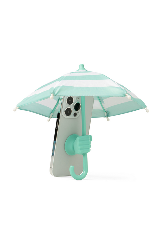 Gray Cabana Boy Phone Umbrella & Stand