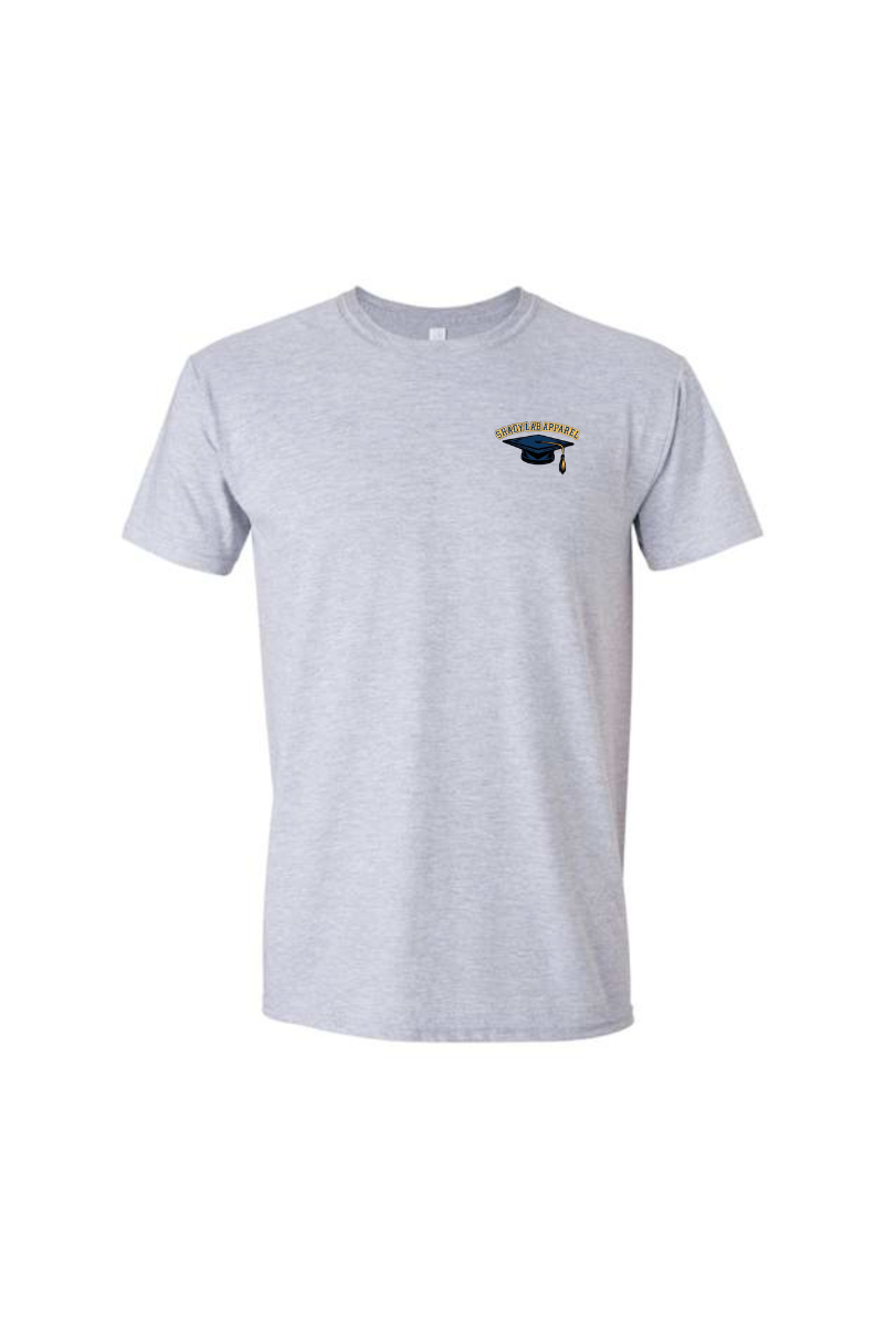Light Gray Lancaster High School Graduation T Shirt (Shady Lab)