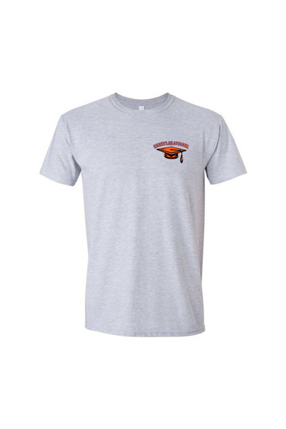 Light Gray AJ High School Graduation T Shirt (Shady Lab)