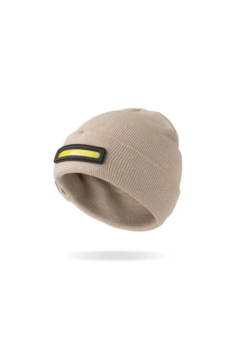 Rosy Brown Night Scope Night Watch Rechargeable LED Beanie
