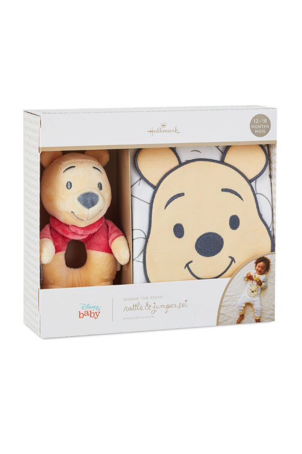 Disney Baby Winnie the Pooh Rattle and Jumper Set