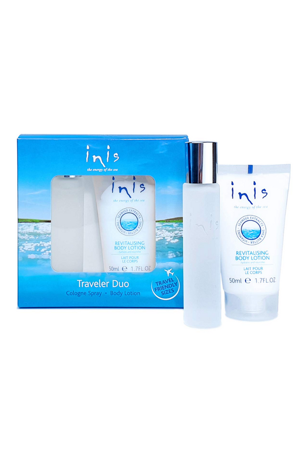 Inis the Energy of the Sea Cologne and Body Lotion Sampler Duo
