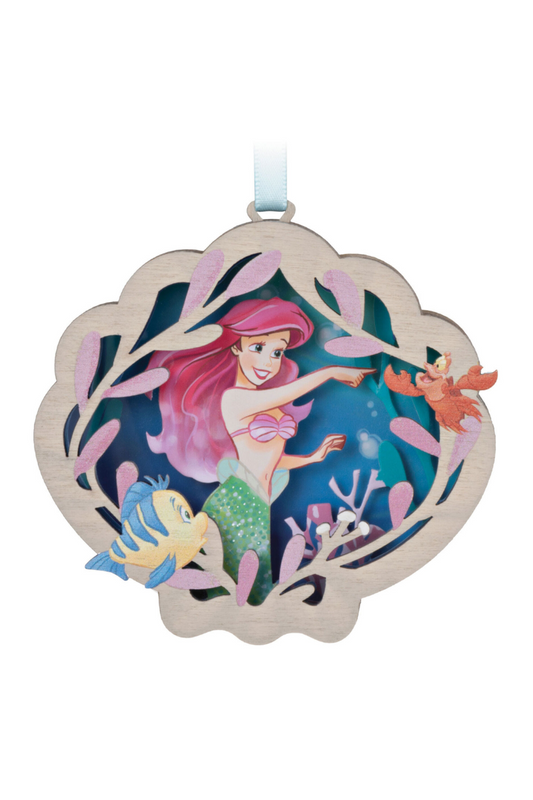 Gray 2023 Ornament - Disney The Little Mermaid Ariel and Friends Papercraft