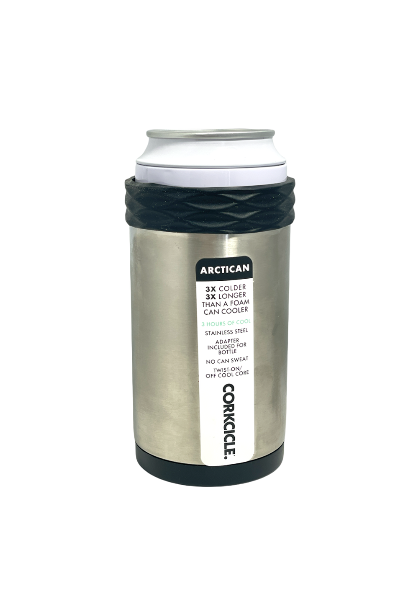 Corkcicle -  Artican Stainless Steel Can Holder 12fl.oz.