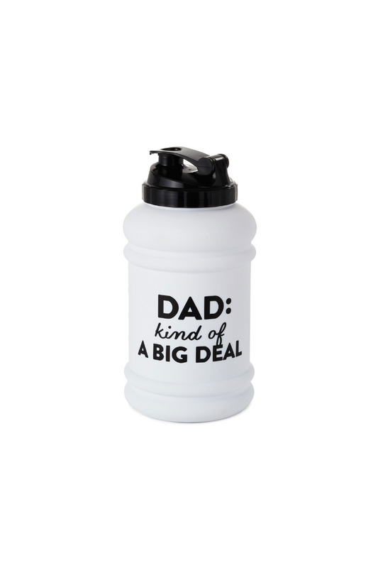 Light Gray Dad: Kind of a Big Deal Water Jug, 80 oz.