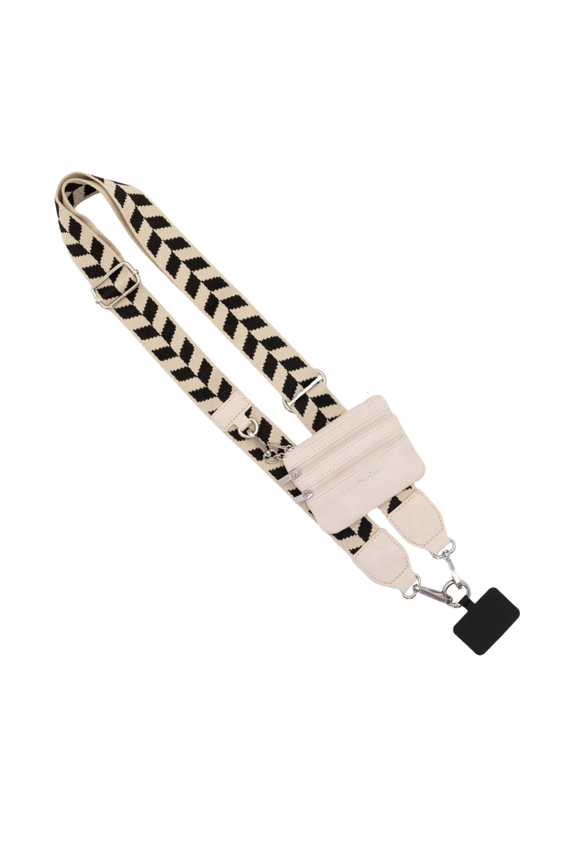 Light Gray Save the Girls Clip and Go Chevron