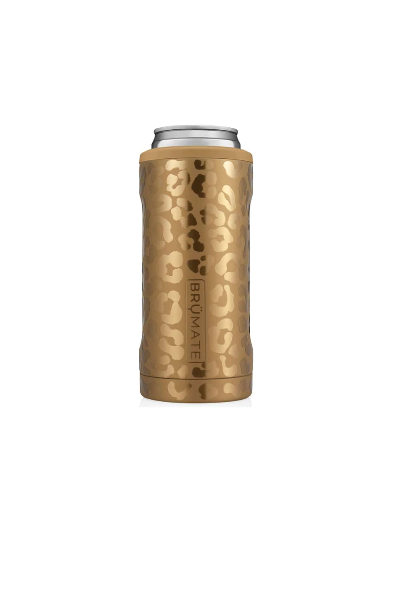 Sienna BruMate Hopsulator Slim Gold Leopard