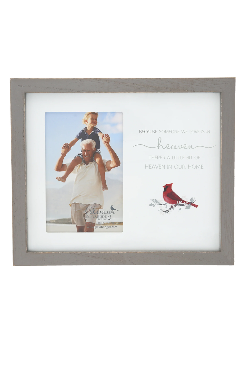 Lavender HEAVEN IN OUR HOME-PHOTO FRAME