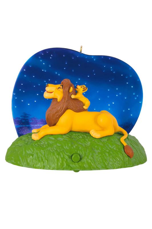 Dark Slate Gray 2024 Ornament - The Lion King Always There to Guide You