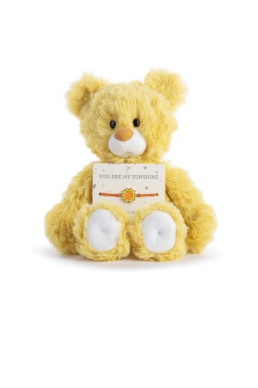Tan You Are My Sunshine Yellow Bear - Demdaco