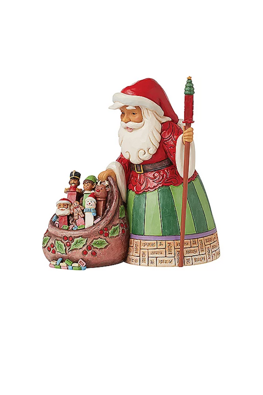 Rosy Brown PEZ by Jim Shore Santa with PEZ Toy Bag
