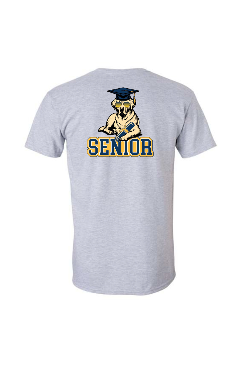 Gray Lancaster High School Graduation T Shirt (Shady Lab)