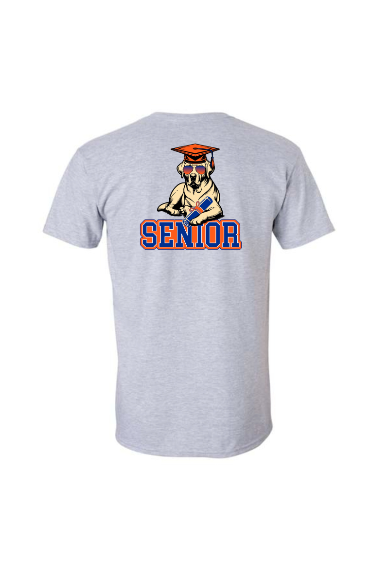 Gray AJ High School Graduation T Shirt (Shady Lab)