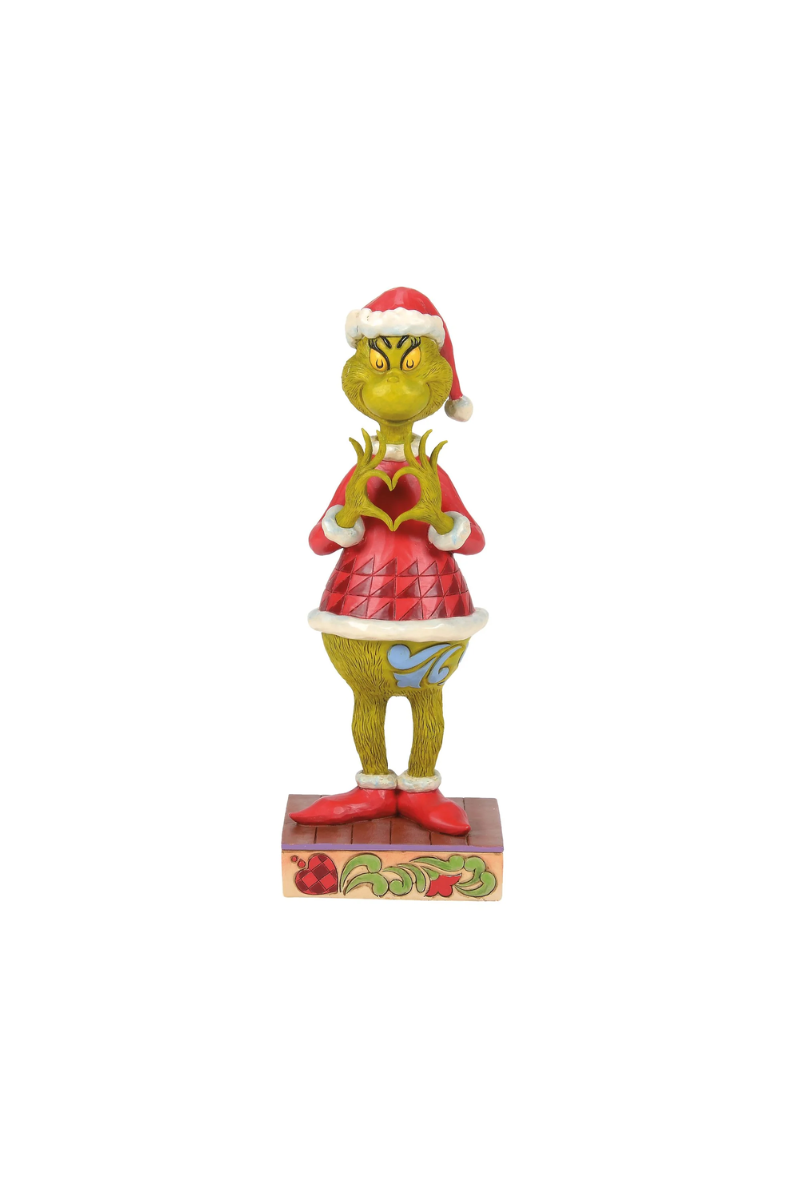 Sienna Jim Shore - Grinch with Heart Hands Figurine