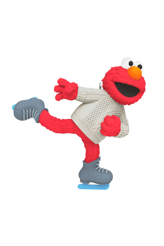 Gray 2025 Ornament - Sesame Street® Skating with Elmo Ornament
