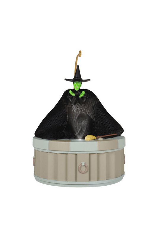 Dark Gray 2025 Ornament - The Wizard of Oz™ I'm Melting! I'm Melting! Ornament With Light, Sound and Motion