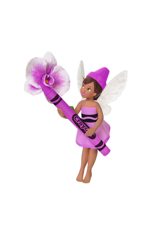 Pale Violet Red 2025 Ornament - Crayola® Orchid Fairy Ornament