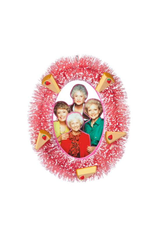 Light Coral 2025 Ornament - The Golden Girls 40 Years of Friendship Ornament