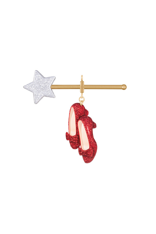 Brown 2025 Ornament - The Wizard of Oz™ Ruby Slippers™ Ornament