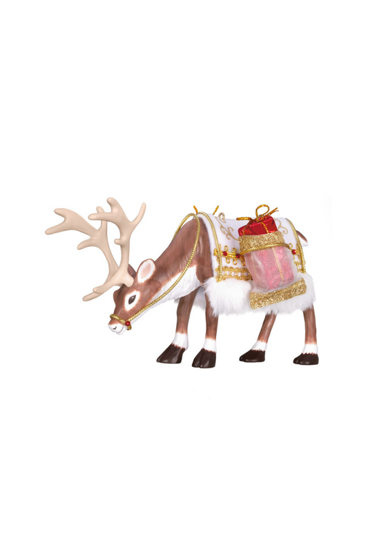 Light Gray 2025 Ornament - Father Christmas's Reindeer Ornament