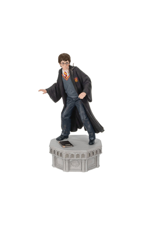 Dark Slate Gray 2025 Ornament - Harry Potter and the Chamber of Secrets™ Collection Harry Potter™ Ornament with Light and Sound