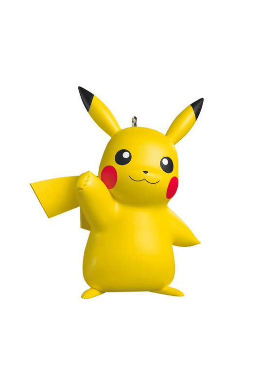Goldenrod 2025 Ornament - Pokémon Waving Pikachu Ornament