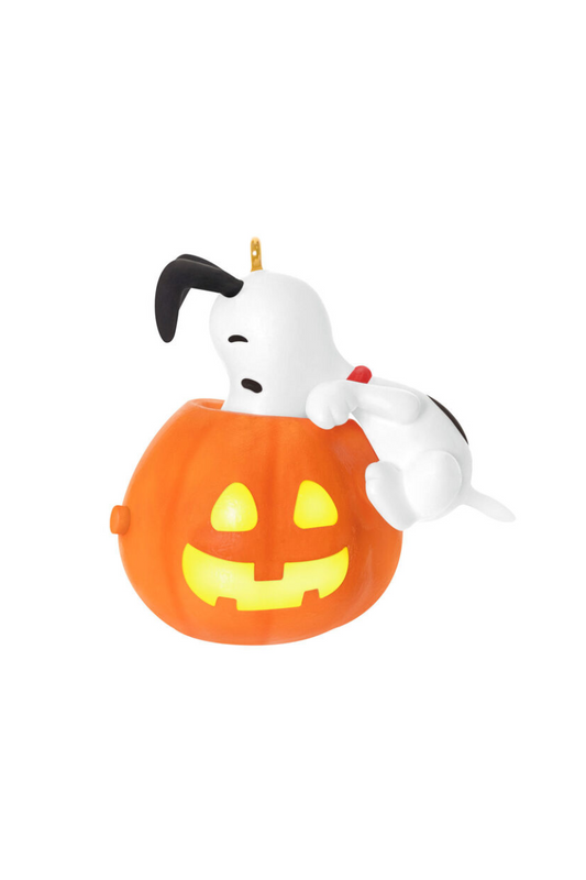 Tomato 2025 Ornaments - Peanuts® Spooky Snoopy Musical Ornament with Light
