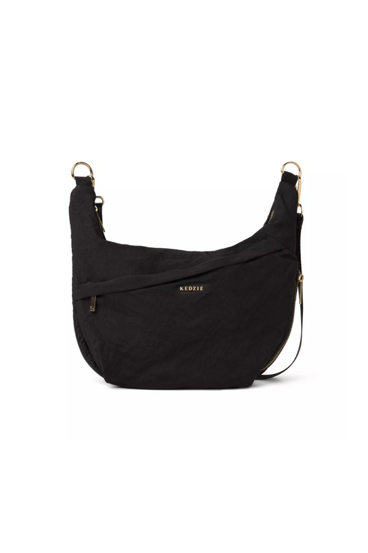 Black Kedzie Atlas Crossbody Bag