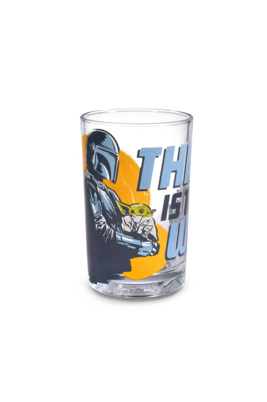 Gray Star Wars: The Mandalorian™ and Grogu™ Collectible Drinking Glass