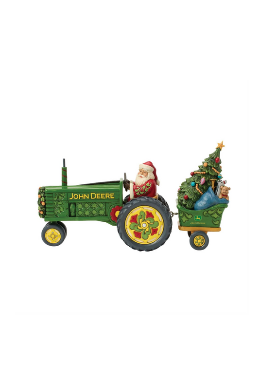 Dark Olive Green Jim Shore - Deere St. Nick