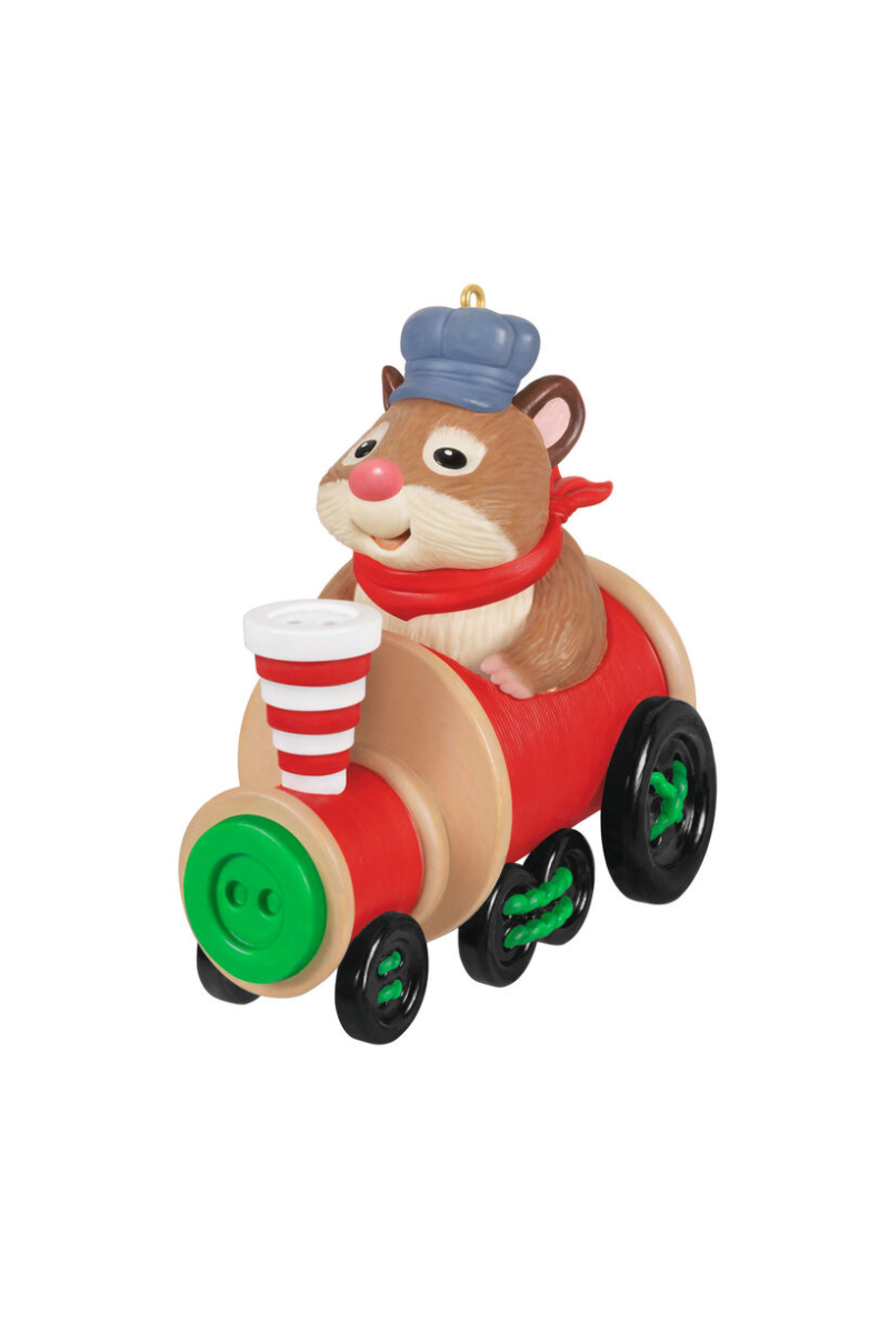 Dark Slate Gray 2025 Ornament - Cute as a Button Ornament