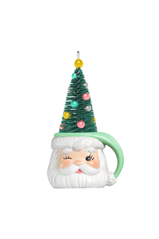 Dark Slate Gray 2025 Ornament - Jolly Old Elf Ornament
