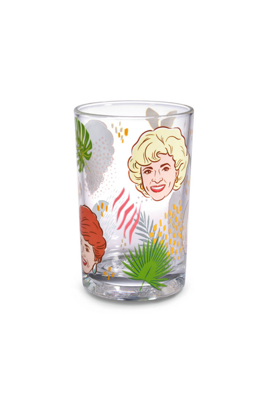 Light Gray The Golden Girls Collectible Drinking Glass, 13.5 oz.