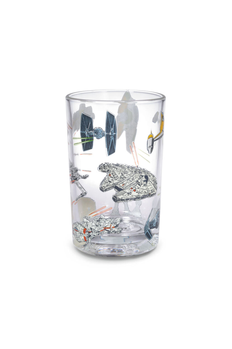 Light Gray Star Wars™ Starships Collectible Drinking Glass, 13.5 oz.
