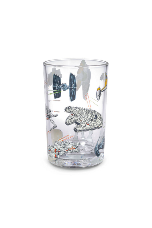 Light Gray Star Wars™ Starships Collectible Drinking Glass, 13.5 oz.