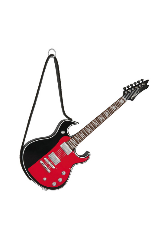 Black 2025 Ornament - Street Fighting Man Guitar Musical Ornament