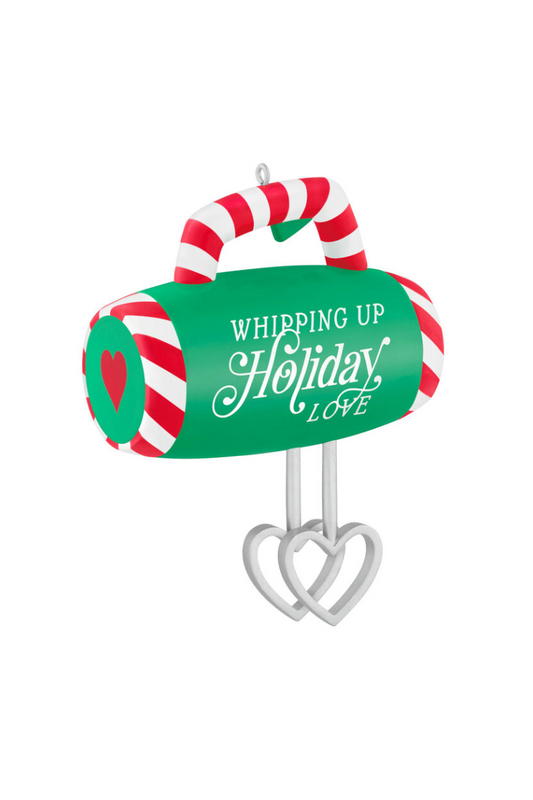 Light Pink 2025 Ornament - Whipping Up Holiday Love Ornament