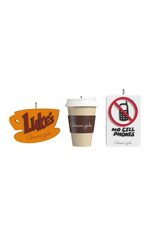Lavender 2025 Ornament- Mini Gilmore Girls Ornaments, Set of 3
