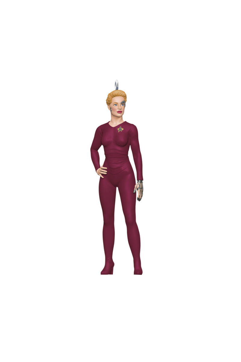 Saddle Brown 2025 Ornament - Mini Star Trek™: Voyager Seven of Nine Ornament, 1.75"