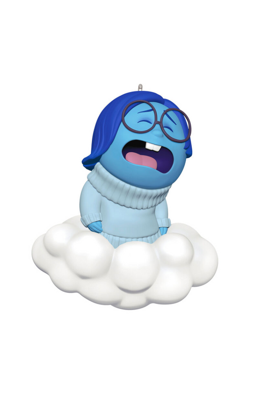 Light Gray 2025 Ornament - Disney/Pixar Inside Out 10th Year Sadness Ornament