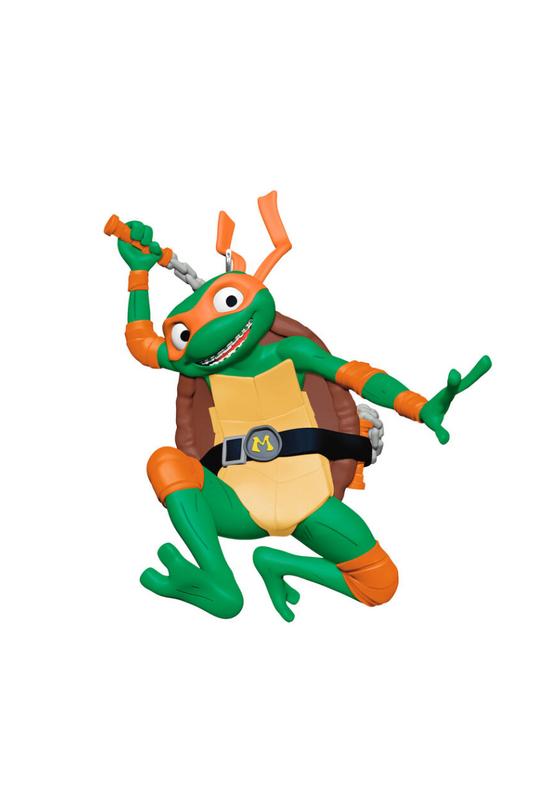 Sea Green 2025 Ornament - Teenage Mutant Ninja Turtles: Mutant Mayhem Michelangelo Ornament