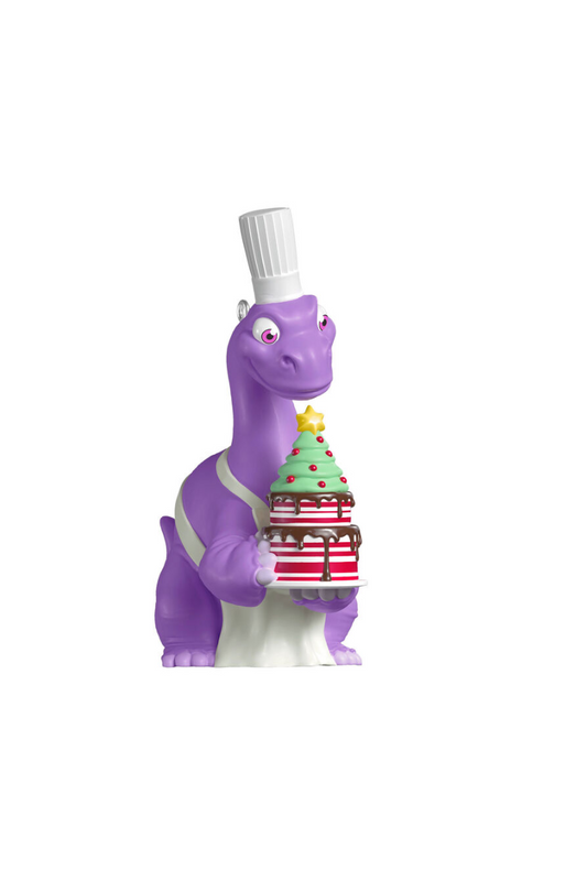 Light Slate Gray 2025 Ornament - Bakeiosaurus Ornament