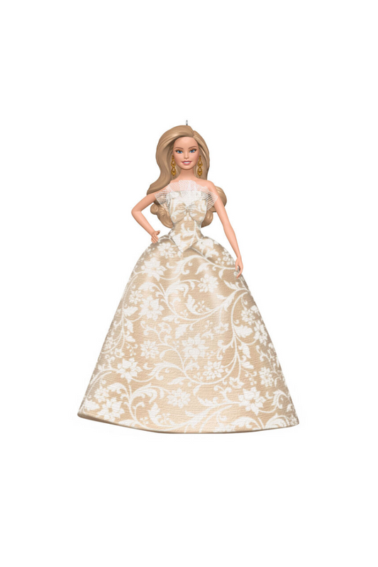 Light Gray 2025 Ornament - Holiday Barbie™ Ornament