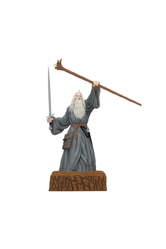 Dim Gray 2025 Ornament - The Lord of the Rings™ Gandalf™ the Grey Ornament with Sound